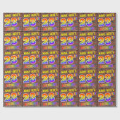 Graffiti Rainbow Look 23e VERJAARDAG! & Aangepaste Cadeaupapier (Vlak)