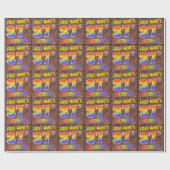 Graffiti Rainbow Look 37E VERJAARDAG! & Aangepaste Cadeaupapier (Vlak)