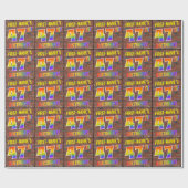 Graffiti Rainbow Look 47E VERJAARDAG! & Aangepaste Cadeaupapier (Vlak)