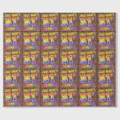 Graffiti Rainbow Look 51E VERJAARDAG! & Aangepaste Cadeaupapier (Vlak)