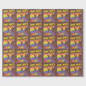 Graffiti Rainbow Look 67E VERJAARDAG! & Aangepaste Cadeaupapier (Vlak)