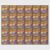 Graffiti Rainbow Look 83e VERJAARDAG! & Aangepaste Cadeaupapier (Vlak)