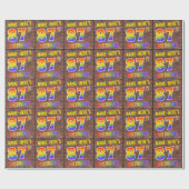 Graffiti Rainbow Look 87E VERJAARDAG! & Aangepaste Cadeaupapier (Vlak)