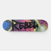 Graffiti Rebel Skateboard (Horizontaal)