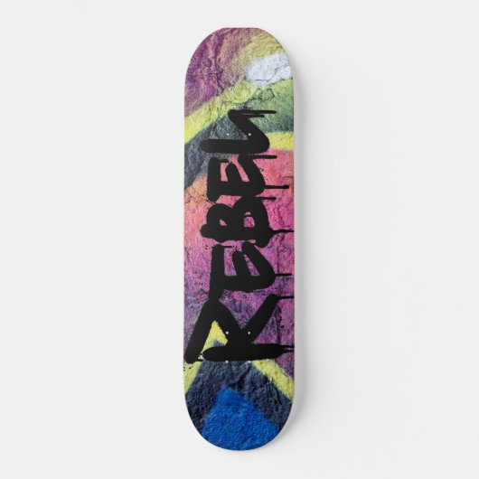 Graffiti Rebel Skateboard (Voorkant)