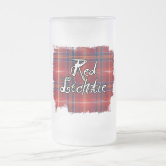 Graffiti Red Lichtie collectie Matglas Bierpul