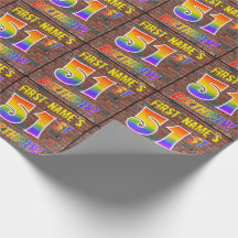 Graffiti Regenboog Look 51STE VERJAARDAG! & Aangep