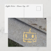Graffiti-robot Briefkaart (Voorkant / Achterkant)