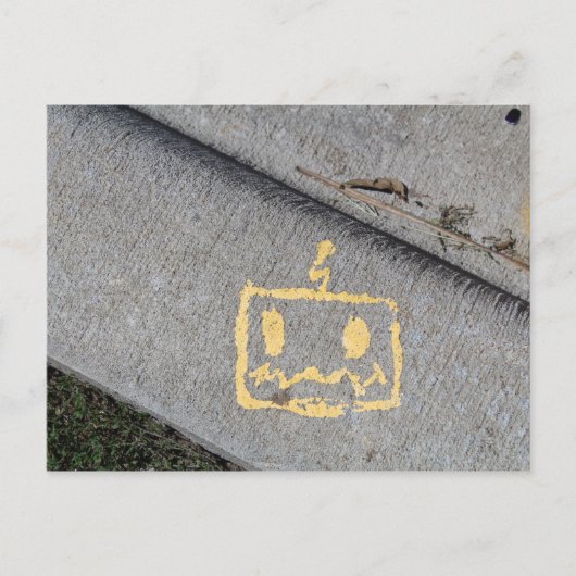 Graffiti-robot Briefkaart (Voorkant)