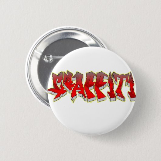 Graffiti Ronde Button 5,7 Cm (Voorkant /achterkant)
