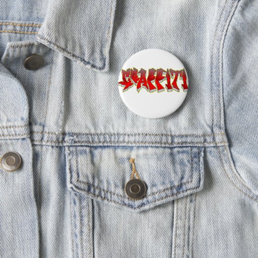 Graffiti Ronde Button 5,7 Cm (In situ)