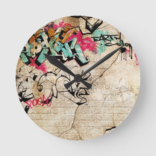Graffiti Ronde Klok (Voorkant)