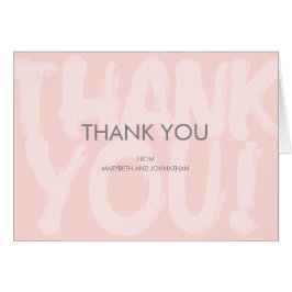 Graffiti roze Baby shower Hartelijk dank