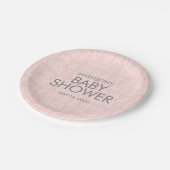 Graffiti roze Baby shower Papier Bord (Gekanteld)
