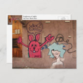 Graffiti, San Juan, Puerto Rico Briefkaart (Voorkant / Achterkant)