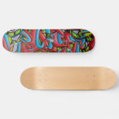 Graffiti Schaats Board Persoonlijk Skateboard (Horizontaal)