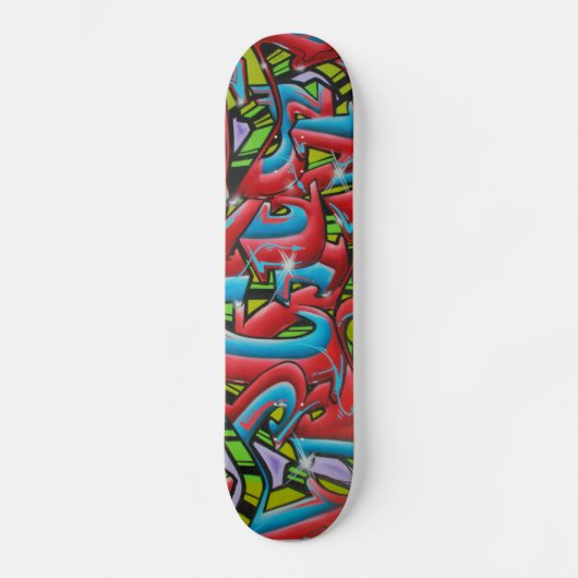 Graffiti Schaats Board Persoonlijk Skateboard (Voorkant)