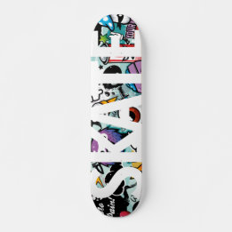 Graffiti-SCHAATS Persoonlijk Skateboard