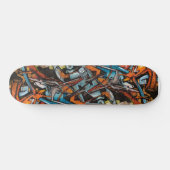 Graffiti schaats skateboard (Horizontaal)