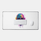 Graffiti Schedel Rebel Bureaumat (Keyboard & Muis)