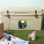 Graffiti Schedel Sticker 2 (Koeler)