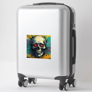 Graffiti Schedel Sticker 2