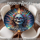 Graffiti Schedelexplosie - Decoupage - Tissuepapier