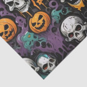 Graffiti schedels tissuepapier (Detail)