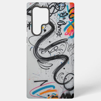 Graffiti Schrift Samsung Galaxy Hoesje