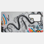 Graffiti Schrift Samsung Galaxy Hoesje (Achterkant horizontaal)