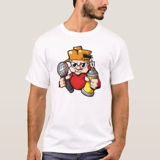 Graffiti-schrijver T-shirt