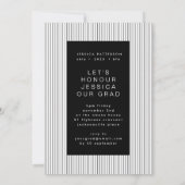 Graffiti Script Afstuderen Aankondiging (Achterkant)