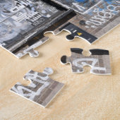 Graffiti Shoreditch Hackney London Verenigd Konink Legpuzzel (Zijkant)