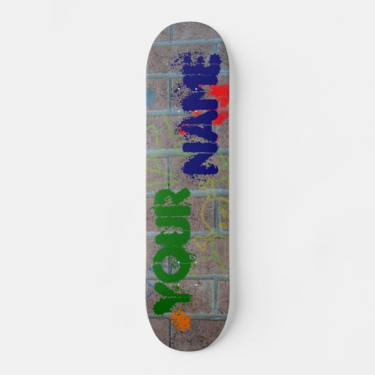 graffiti skateboard (Voorkant)