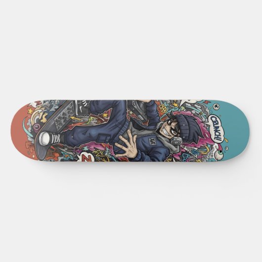 Graffiti Skateboard (Horizontaal)