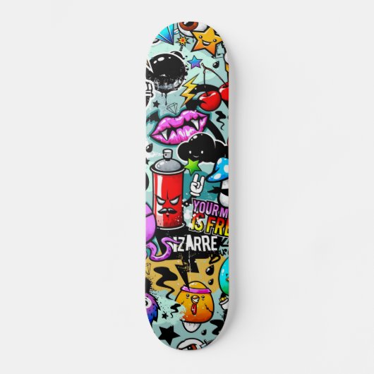 Graffiti Skateboard (Voorkant)