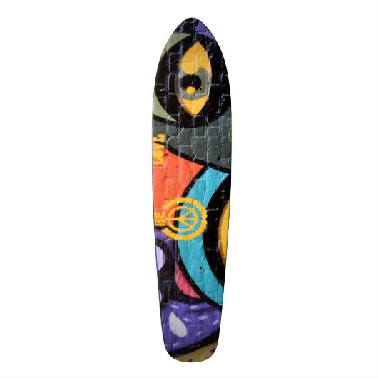 Graffiti Skateboard (Verticaal)