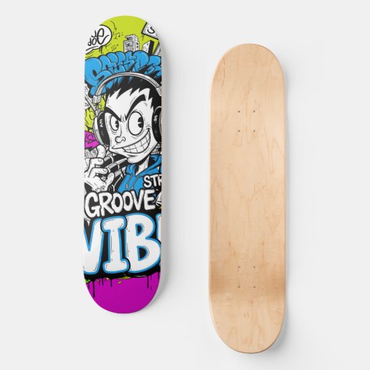 Graffiti Skateboard (Voorkant)