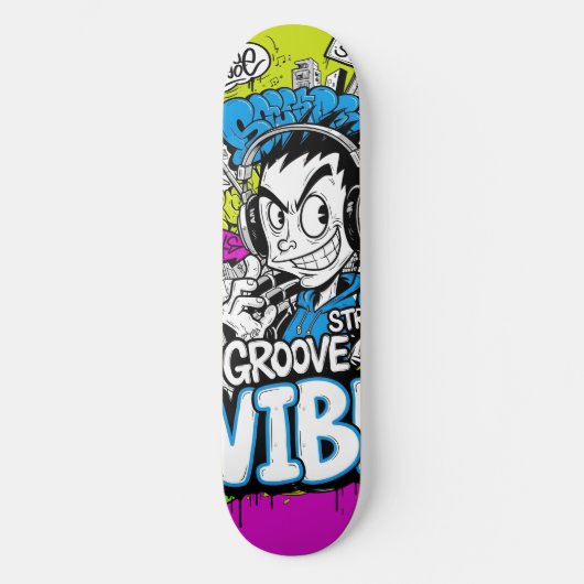 Graffiti Skateboard (Voorkant)