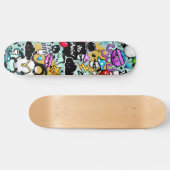 Graffiti Skateboard (Horizontaal)