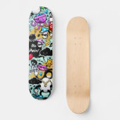 Graffiti Skateboard (Voorkant)