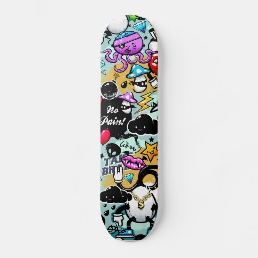 Graffiti Skateboard (Voorkant)