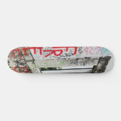 Graffiti Skateboard, Europe Artwork Persoonlijk Skateboard (Horizontaal)