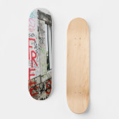 Graffiti Skateboard, Europe Artwork Persoonlijk Skateboard (Voorkant)