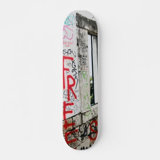 Graffiti Skateboard, Europe Artwork Persoonlijk Skateboard (Voorkant)