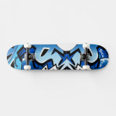 Graffiti Skateboard met persoonlijke onderschrifte (Horizontaal)