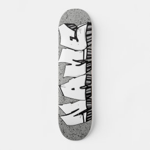 GRAFFITI SKATEBOARD OM HET EVEN WELKE NAAM OF HET