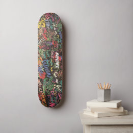 Graffiti skateboard om u aan te passen aan jouw na