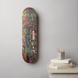 Graffiti skateboard om u aan te passen aan jouw na