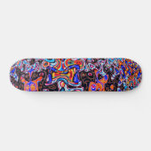 'Graffiti'-skateboard Persoonlijk Skateboard (Horizontaal)